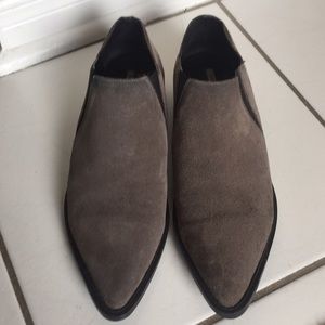 Zara suede boots